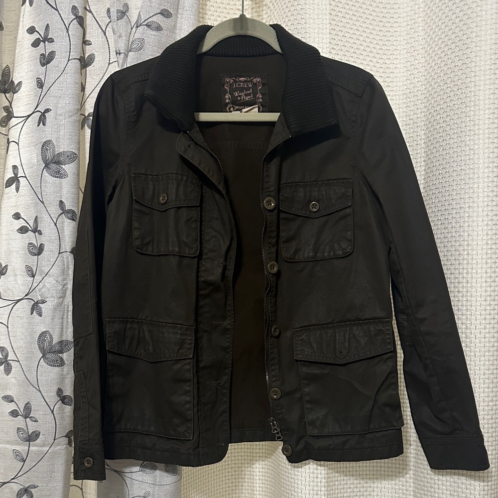 J. Crew Army Green Utility Jacket